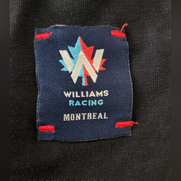 NWT F1 Williams Racing Women's Montreal Canada V Neck T Shirt XL Formula 1 Albon - Picture 5 of 7